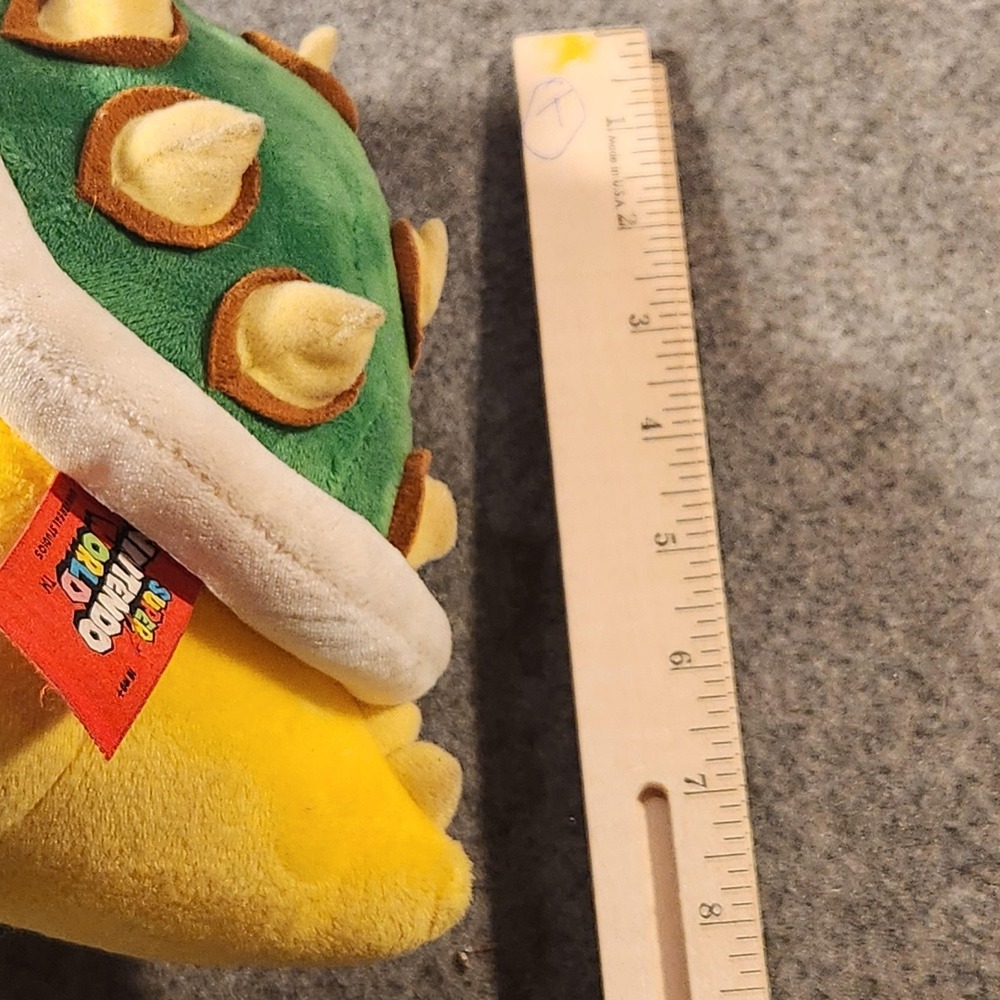 Super Nintendo World Bowser Plush Stuffed Toy Mario Universal Studios Theme Park - Picture 9 of 10